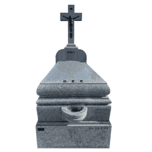 Granito Gris Quintana de 23 cms y molduras.