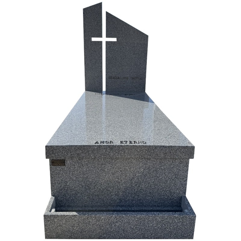 Lapida gris Quintana 10 cm