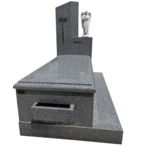 Lapida Gris Quintana 12 cms tapa de moldura